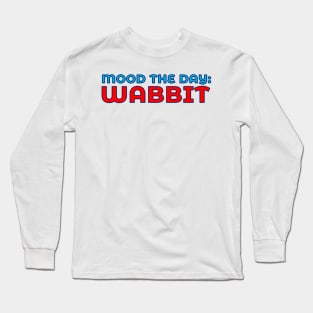 Mood The Day: Wabbit Long Sleeve T-Shirt